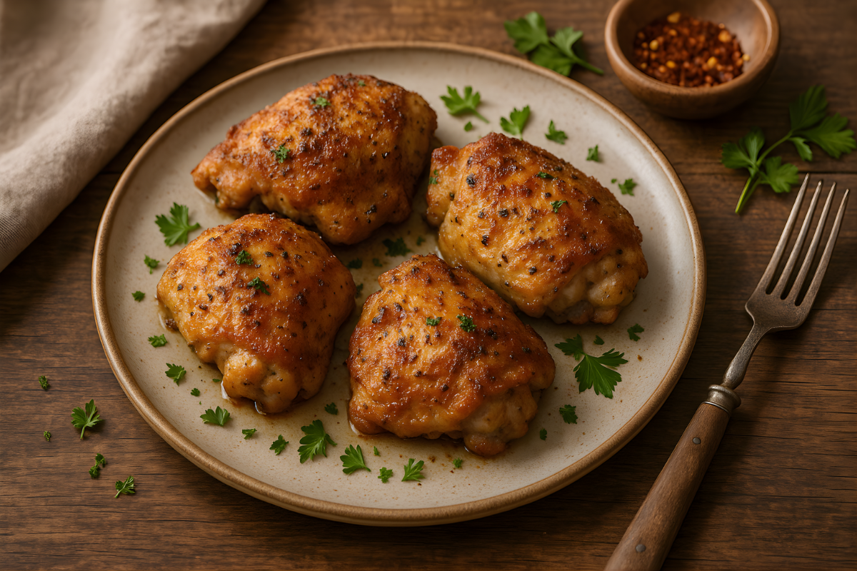 Easy Crispy Air Fryer Chicken Thighs: A Quick Guide for Busy Cooks